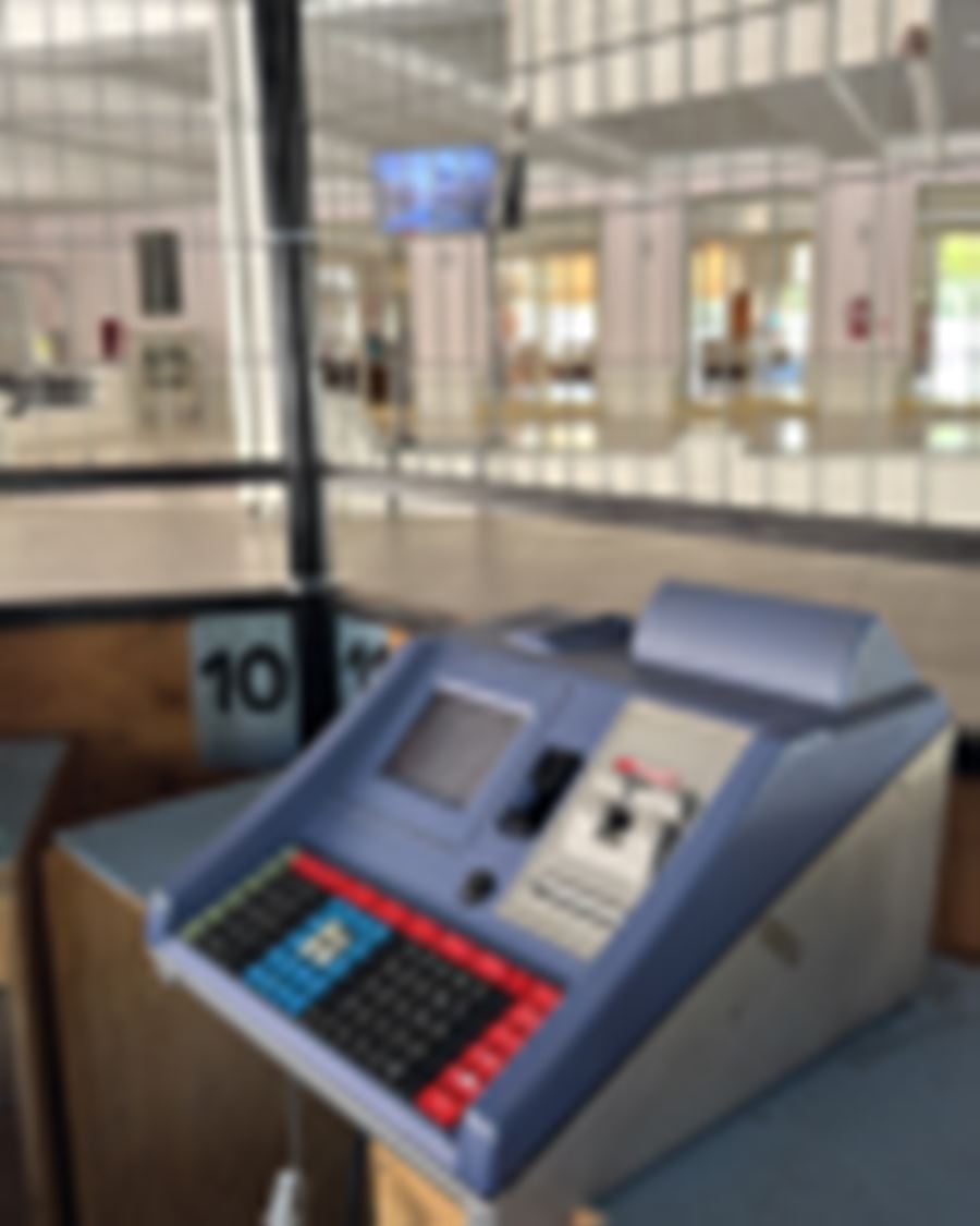 Terminal de apuestas MAX-3000 instalada